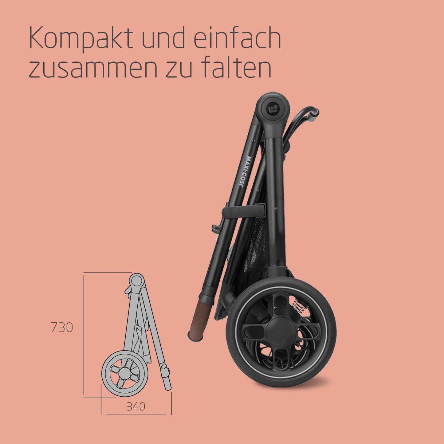 Maxi-Cosi Zelia S Trio 3-in-1 Kinderwagen-Set