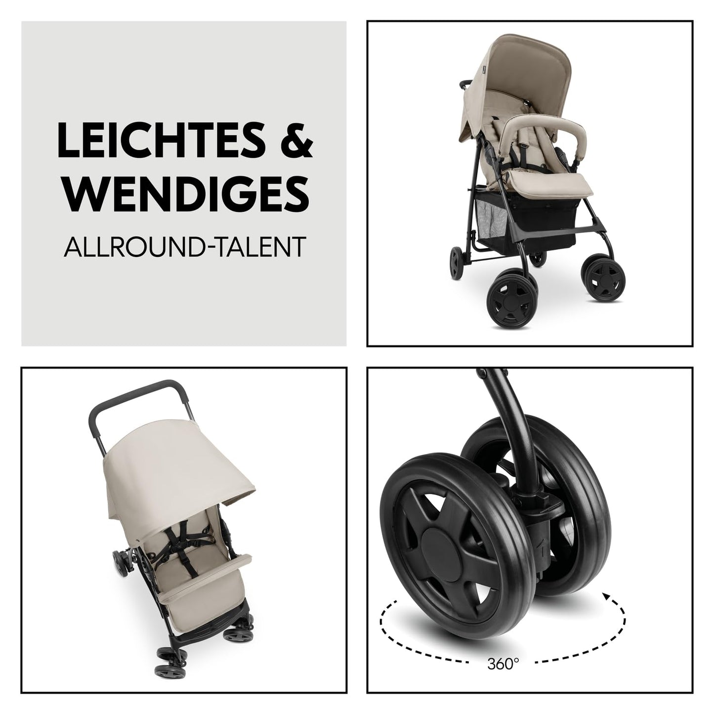 hauck Buggy Sport Leichter Reisebuggy