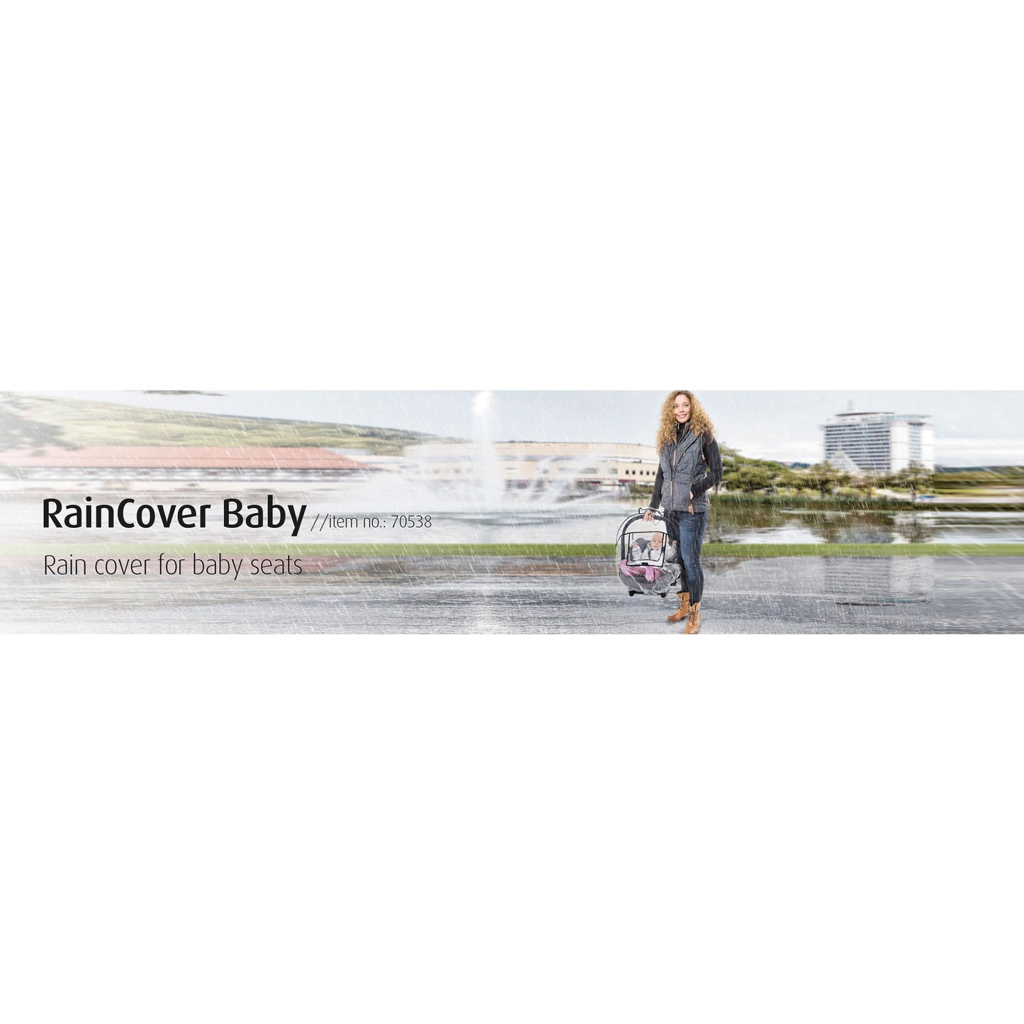 Reer RainCover Regenschutz für Babyschale