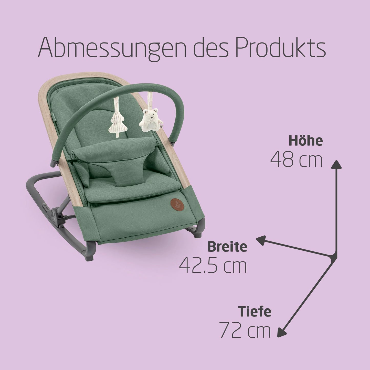 Maxi-Cosi Kori 2-in-1 Babywippe mit Spielbogen