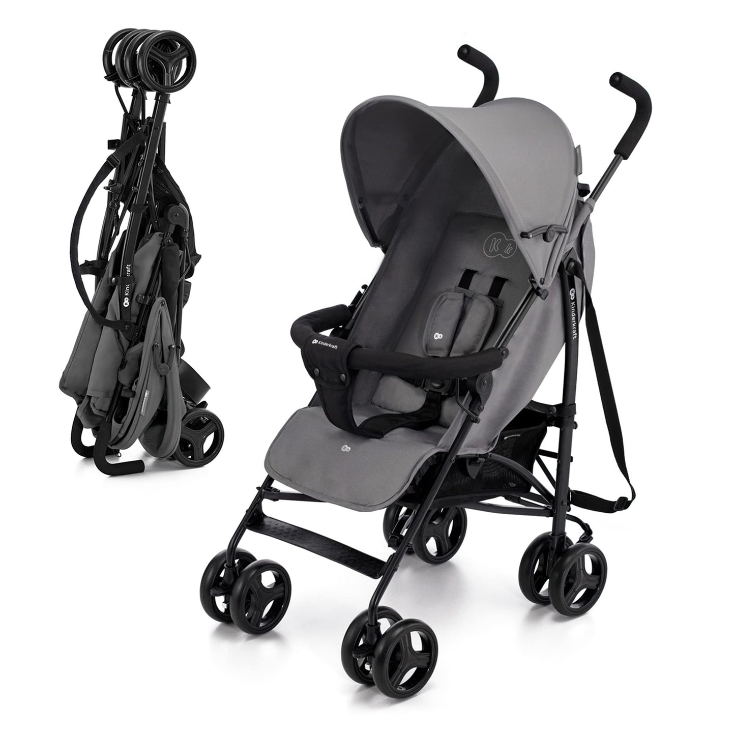 Kinderkraft TIK Leichter Buggy mit verstellbarem Griff