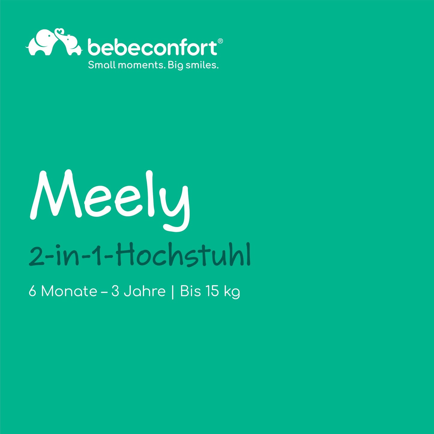 Bebeconfort Meely 2-in-1 Verstellbarer Hochstuhl