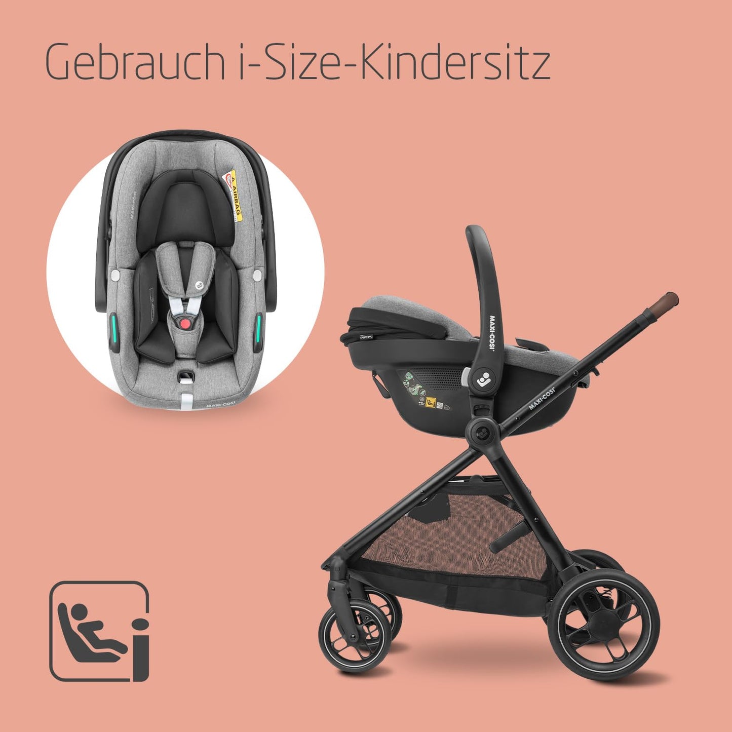 Maxi-Cosi Zelia S Trio 3-in-1 Kinderwagen-Set