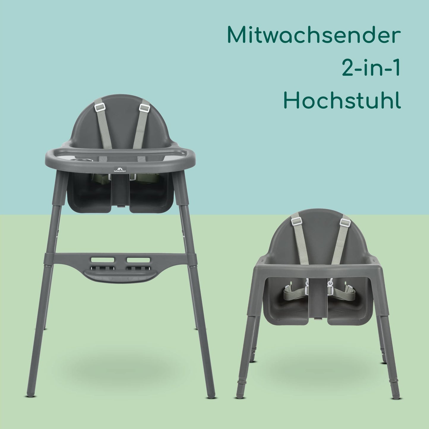 Bebeconfort Meely 2-in-1 Verstellbarer Hochstuhl