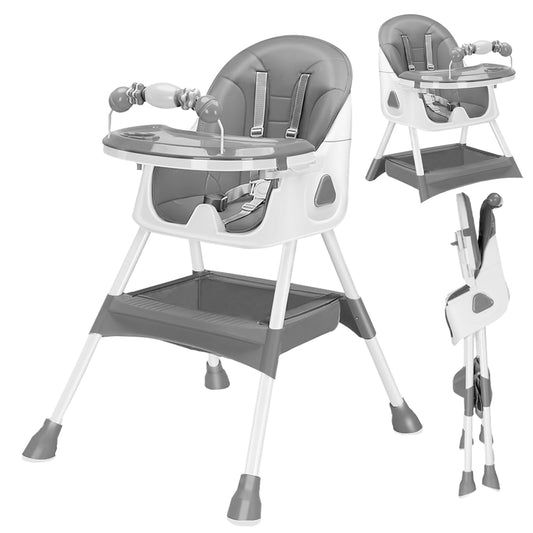 UBRAVOO 3-in-1 Klappbarer Hochstuhl