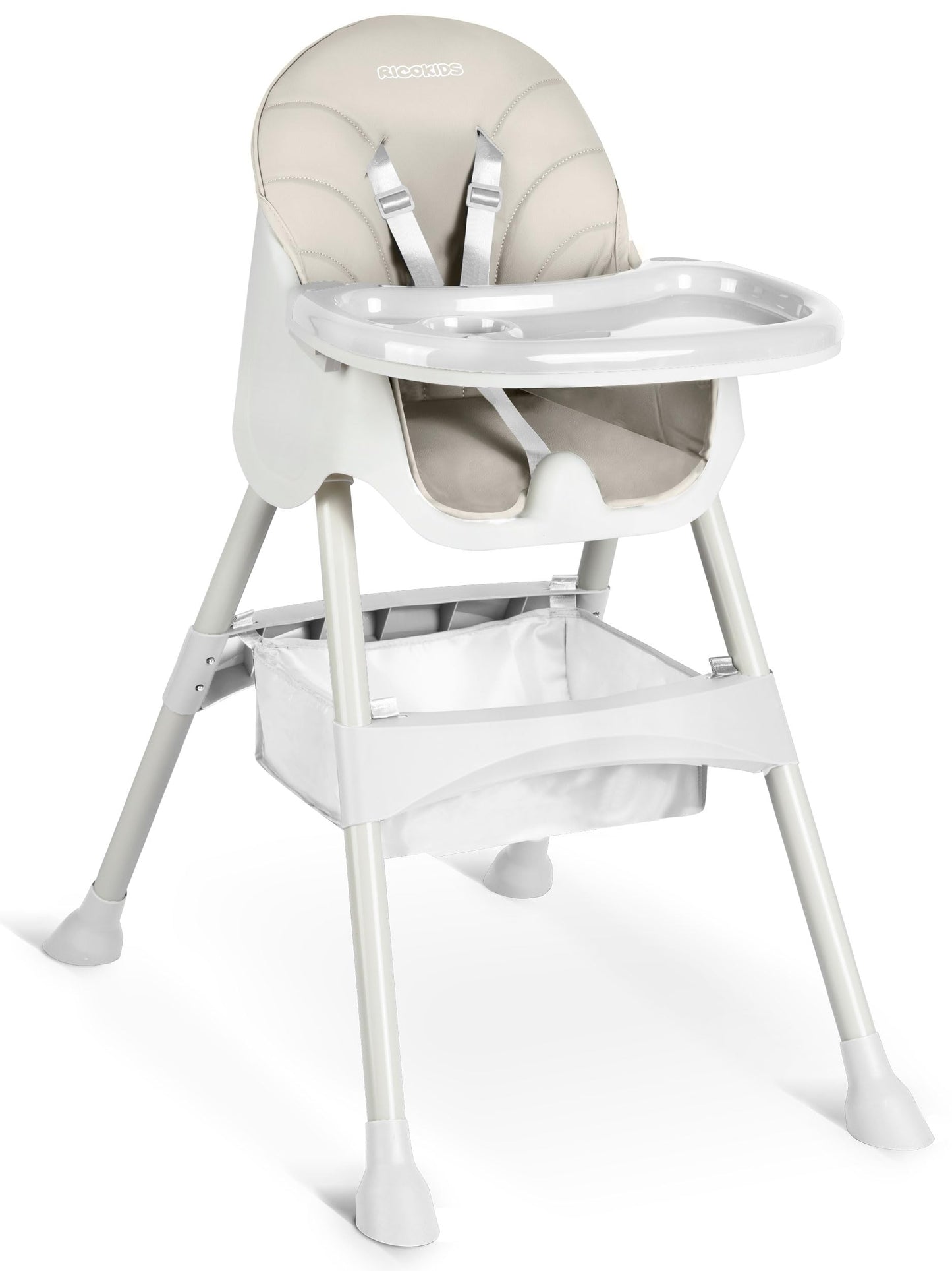 Ricokids 3-in-1 Klappbarer Hochstuhl