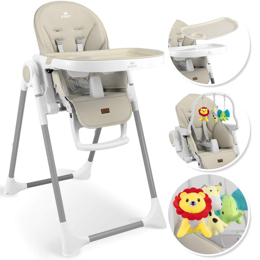 KIDIZ® 3-in-1 Hochstuhl mit Spielbügel