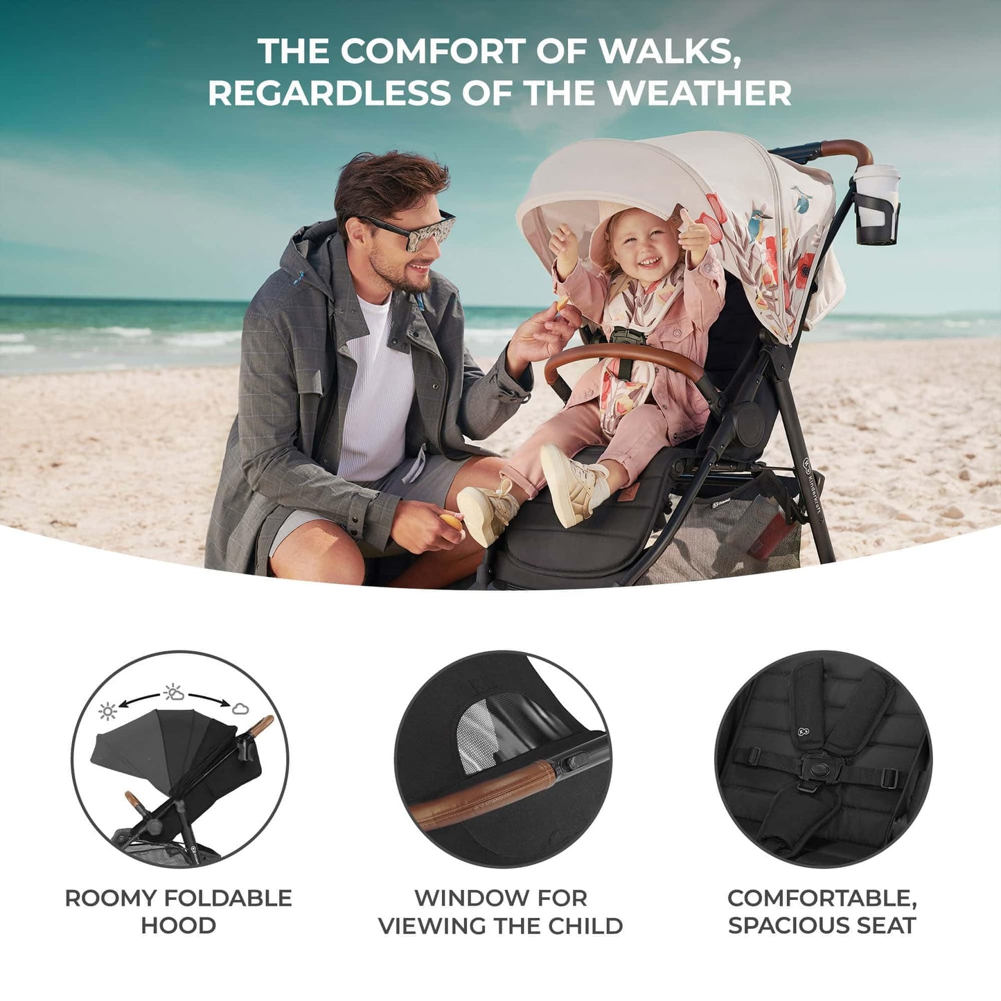 Kinderkraft GRANDE PLUS Buggy ab Geburt