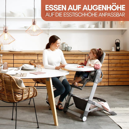 hauck Grow Up mitwachsender Hochstuhl mit Liegefunktion