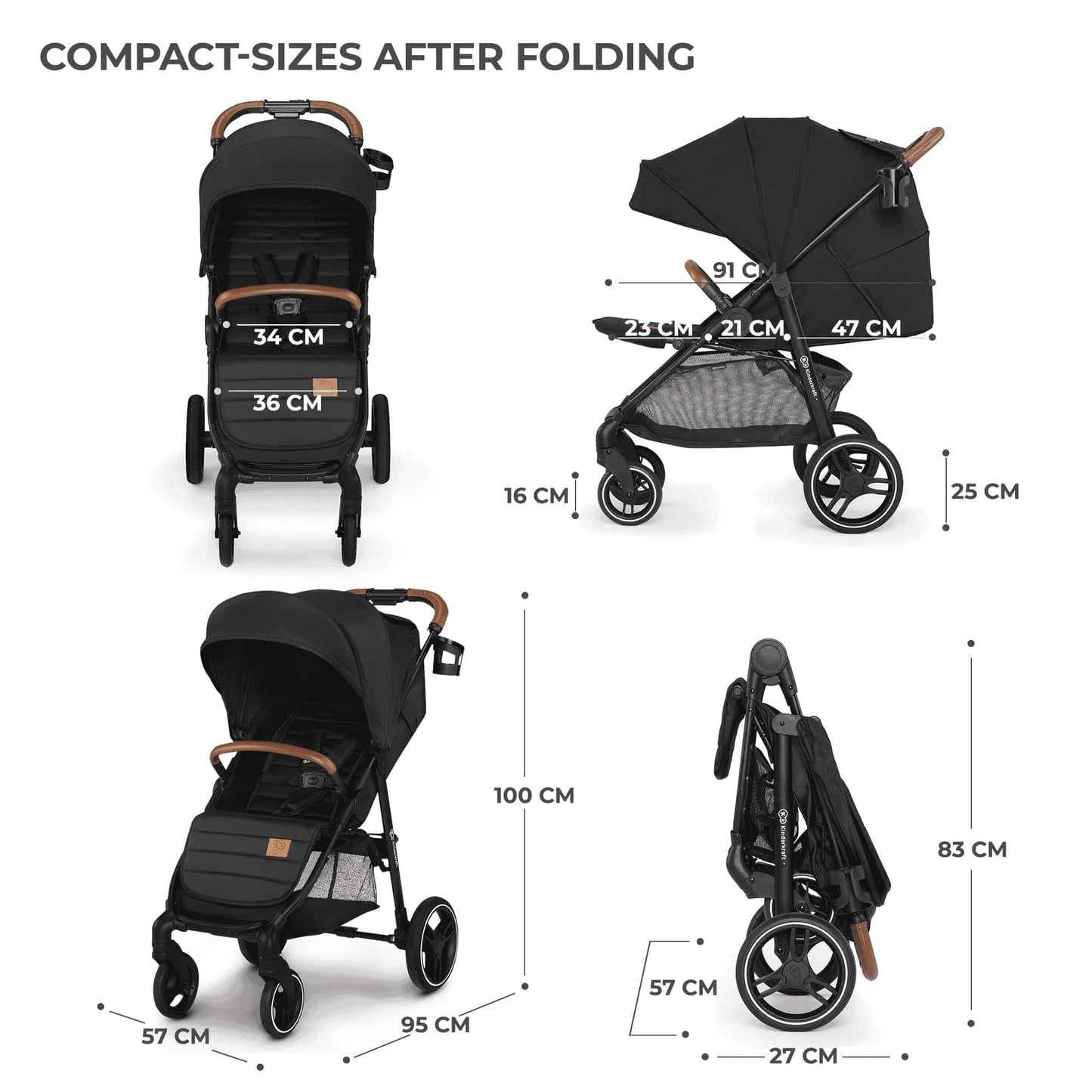 Kinderkraft GRANDE PLUS Buggy ab Geburt