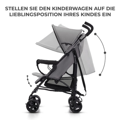 Kinderkraft TIK Leichter Buggy mit verstellbarem Griff