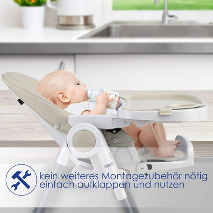 KIDIZ® 3-in-1 Hochstuhl mit Spielbügel