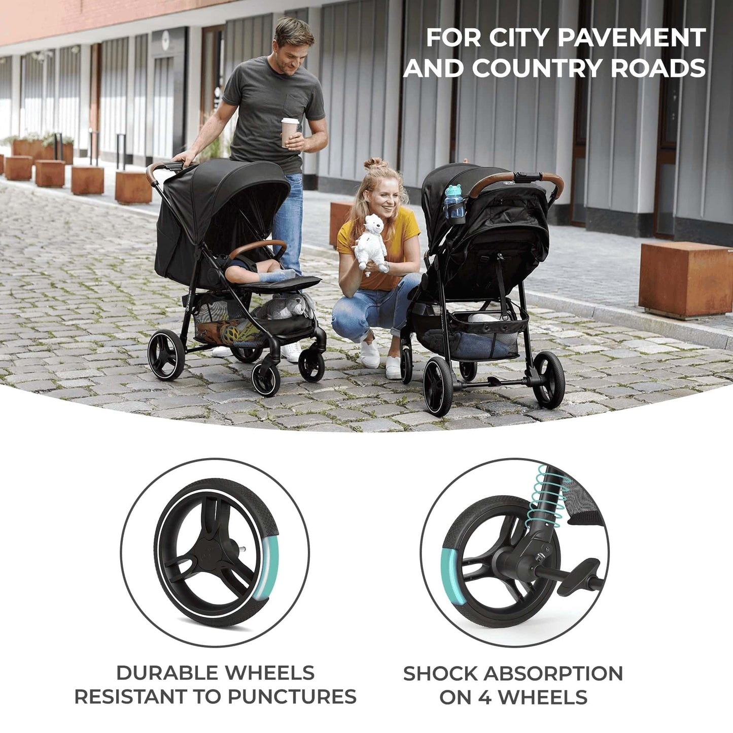 Kinderkraft GRANDE PLUS Buggy ab Geburt