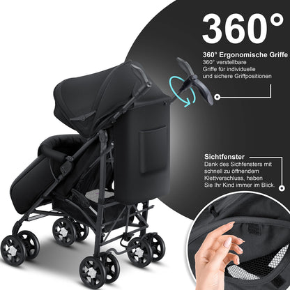 KIDIZ® City-Pro Klappbarer Buggy mit Zubehör