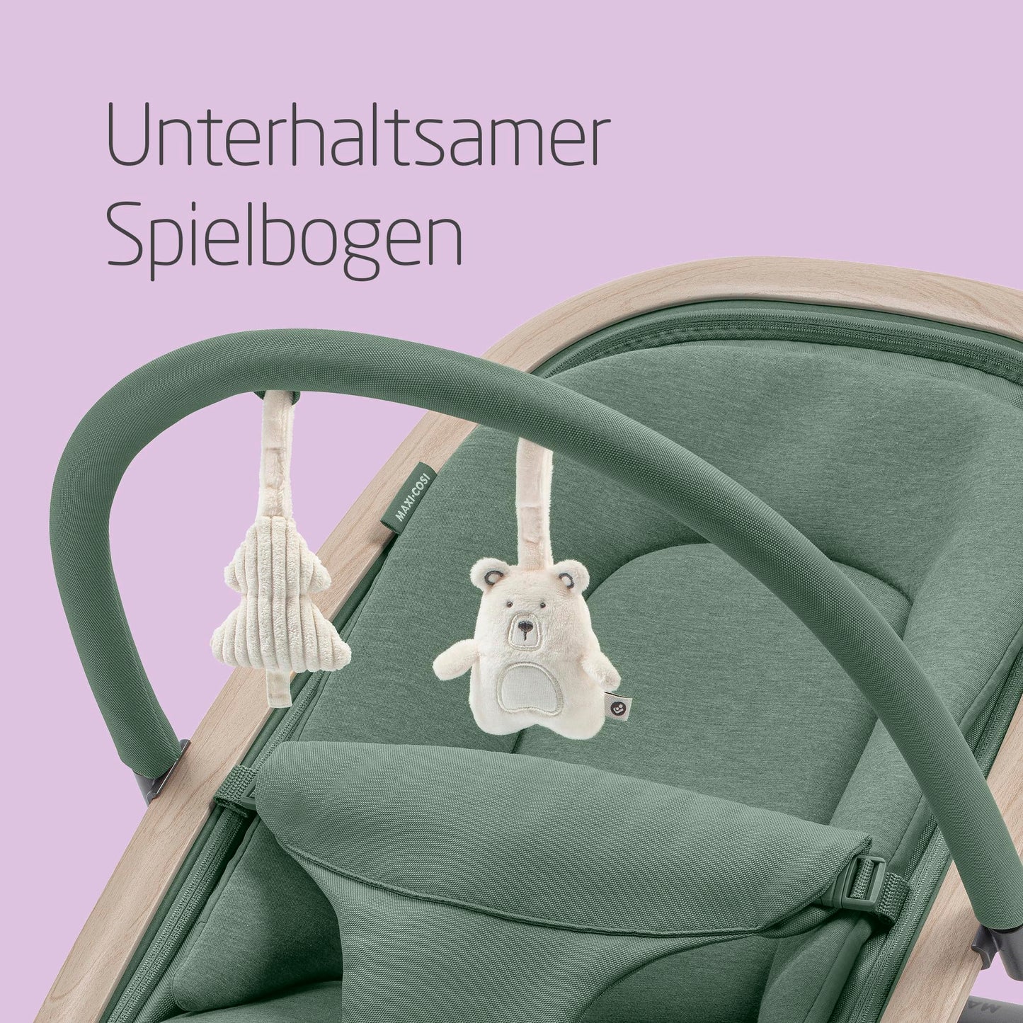Maxi-Cosi Kori 2-in-1 Babywippe mit Spielbogen